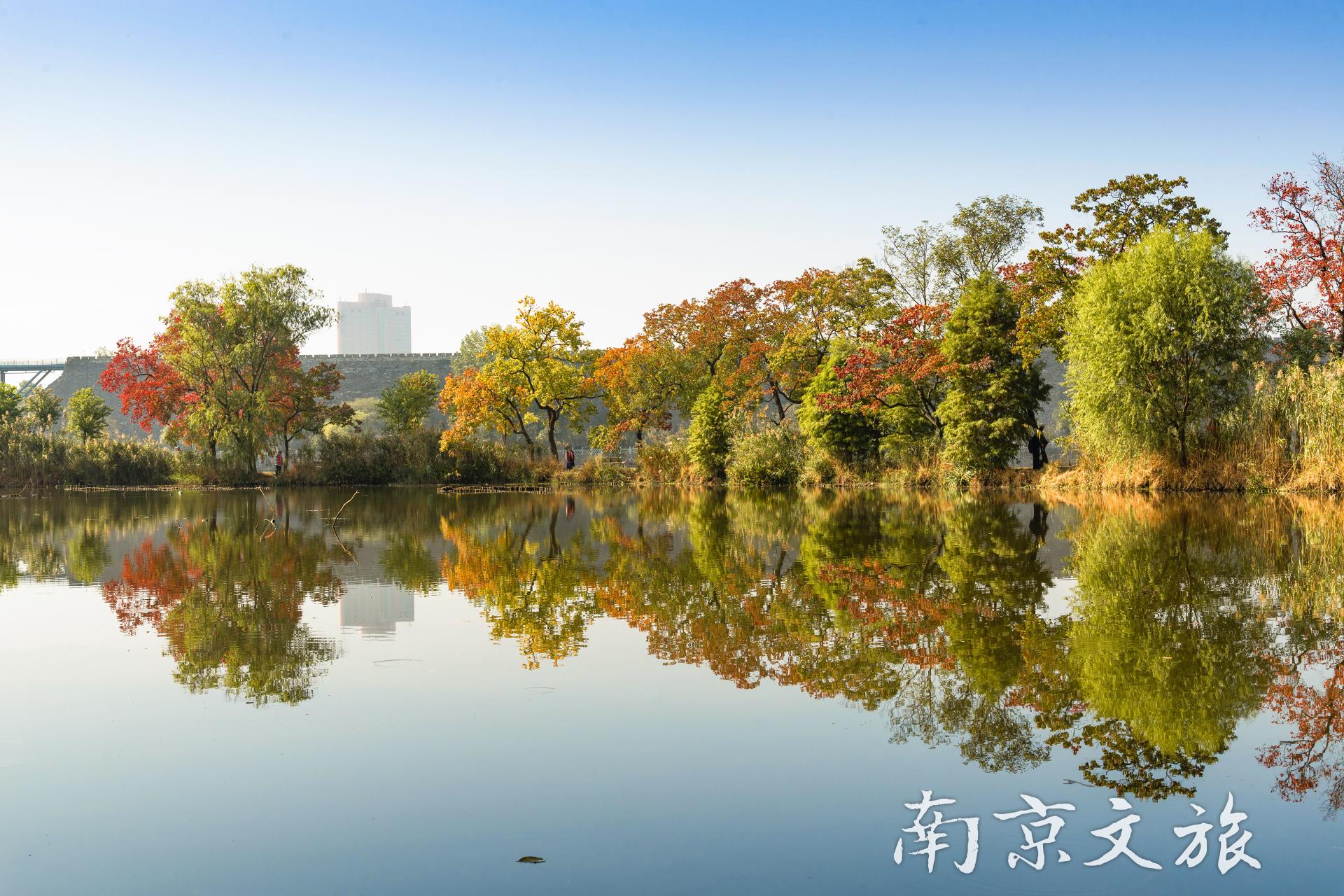 Qianhu Lake in Nanjing Botanical Garden Mem. Sun Yat-Sen